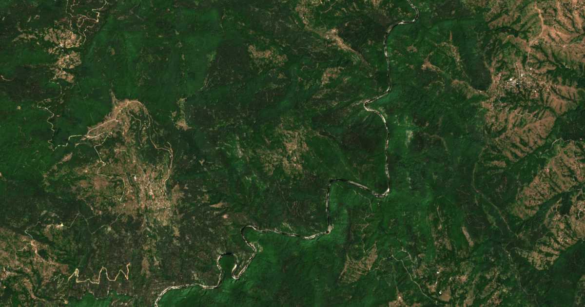 Hartă satelitară: Latinka