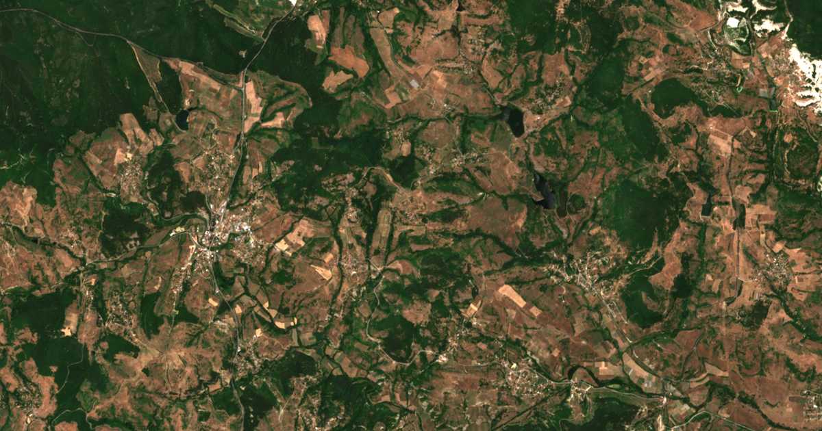 Hartă satelitară: Bostanți