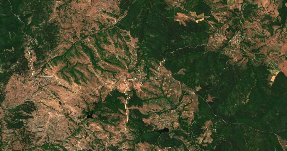 Hartă satelitară: Gabrovo