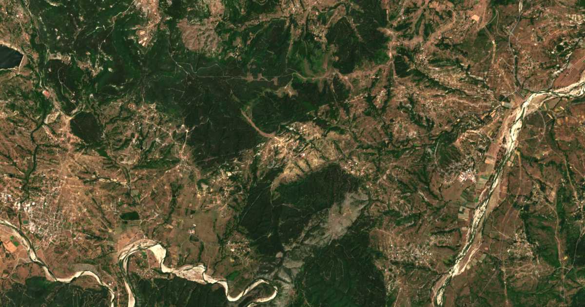 Hartă satelitară: Diulița