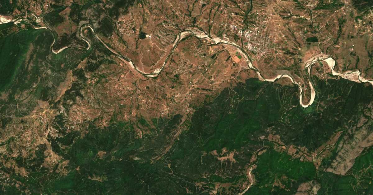 Hartă satelitară: Kitna