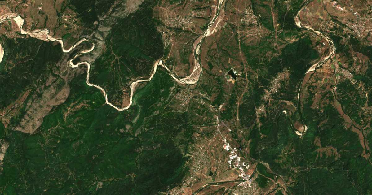 Hartă satelitară: Krilatița