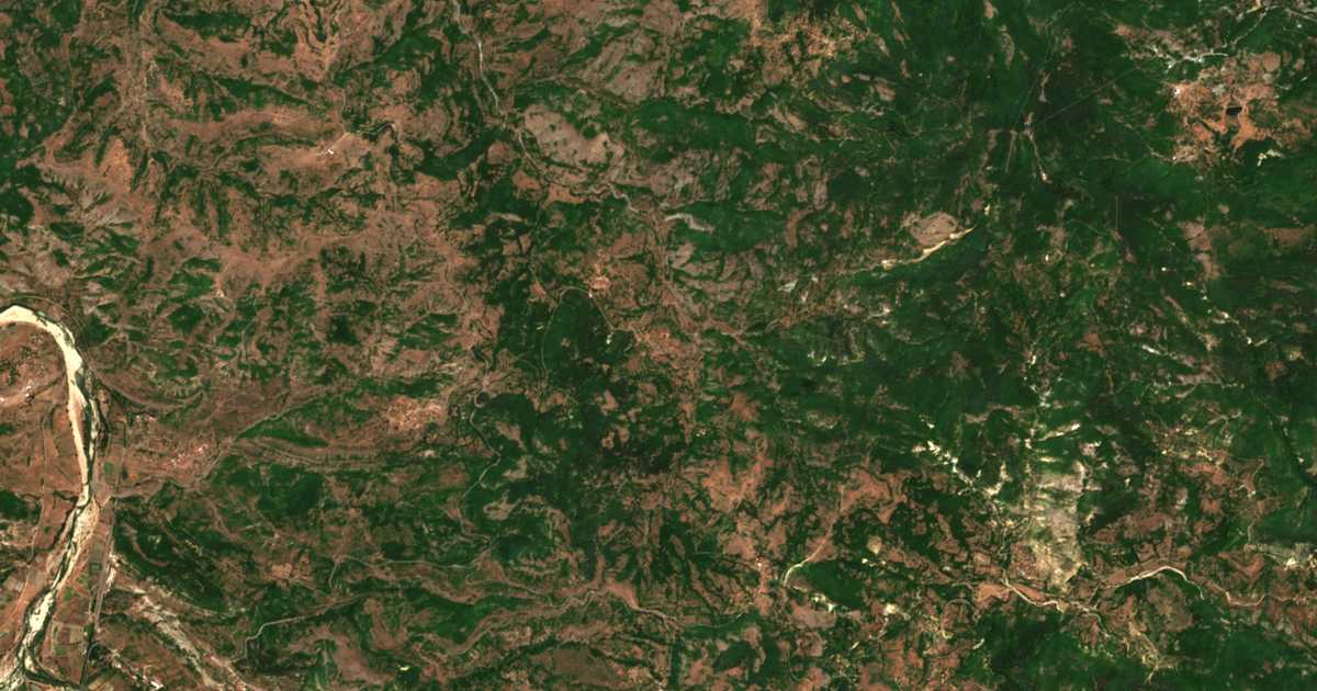 Hartă satelitară: Metlicika
