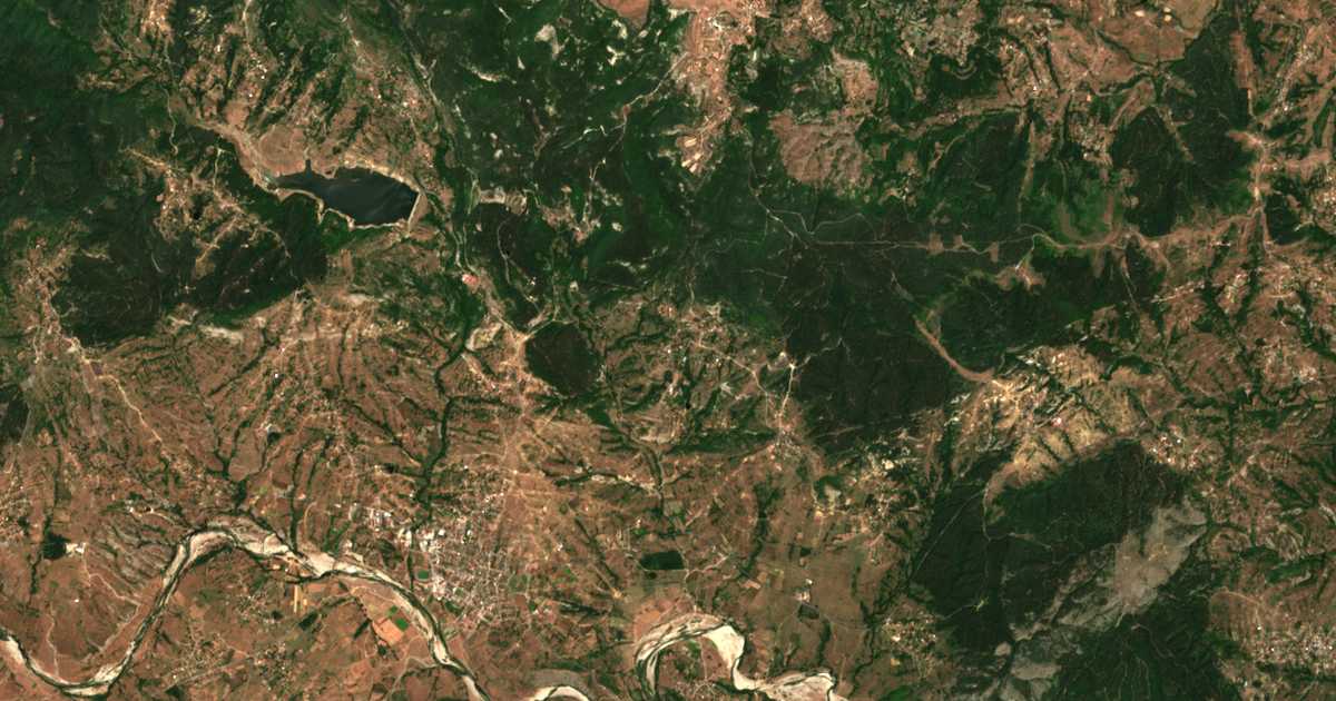Hartă satelitară: Rastnik
