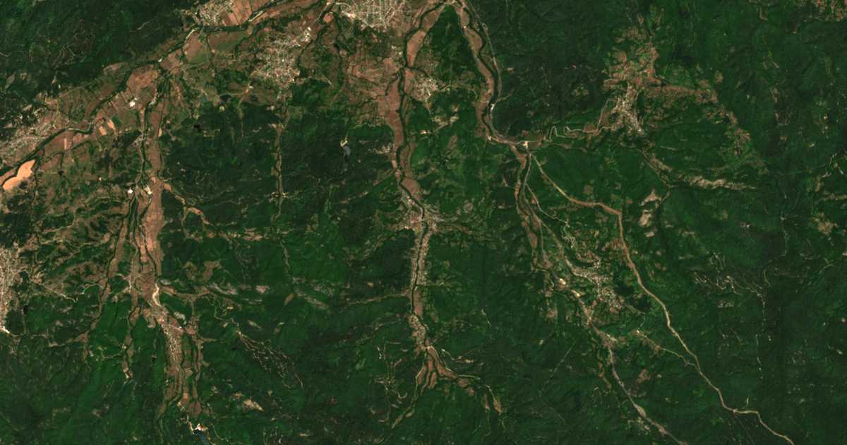 Hartă satelitară: Șumnatița