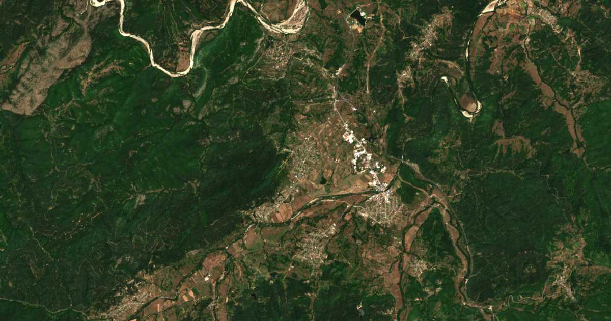 Hartă satelitară: Zavoia