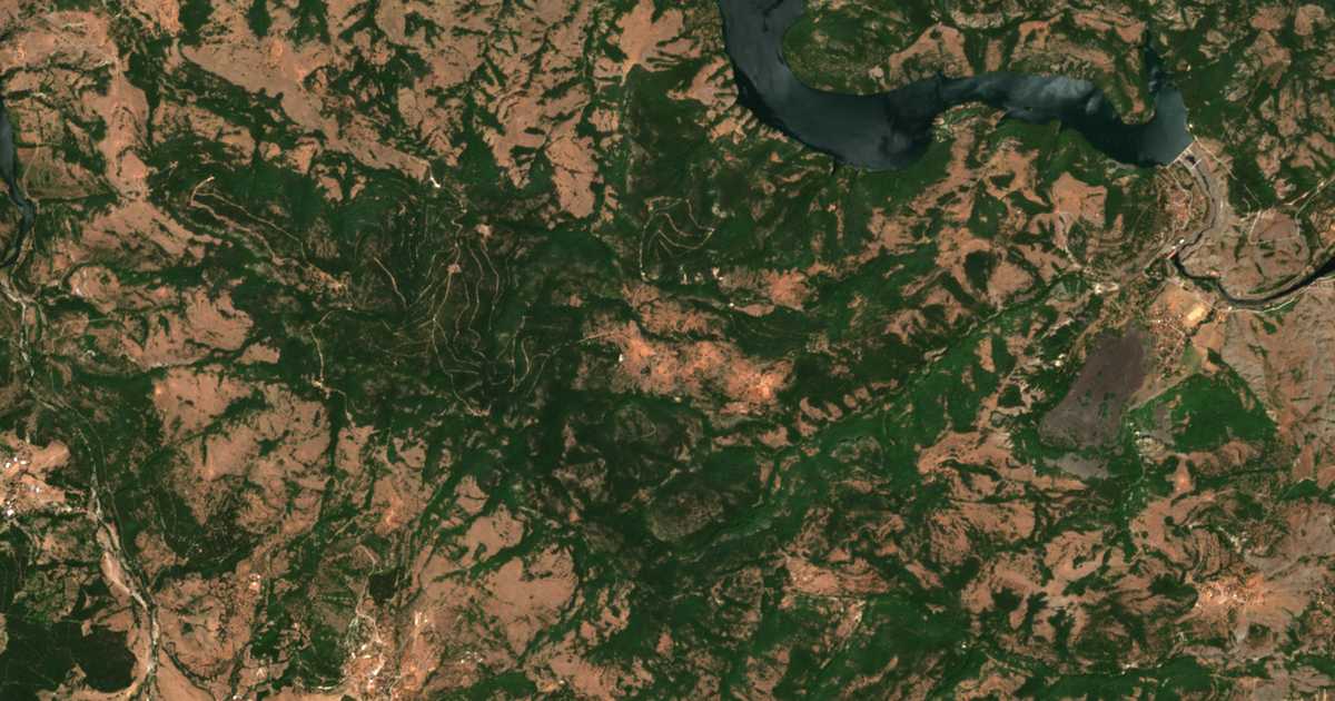 Hartă satelitară: Bojnik