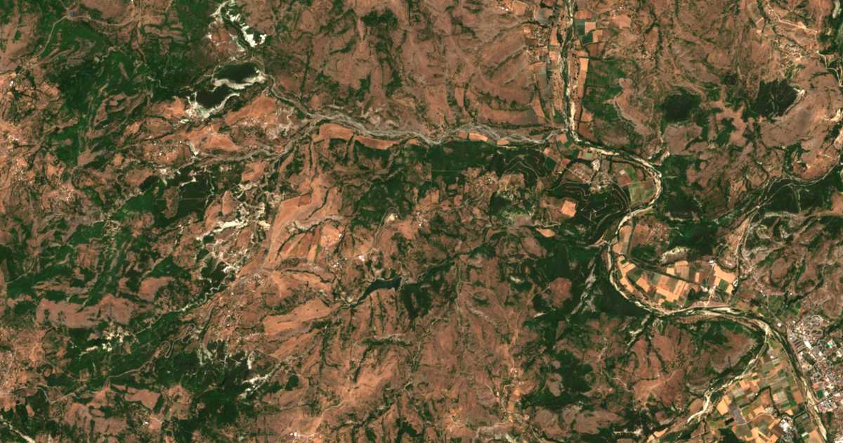 Hartă satelitară: Gorna Kula
