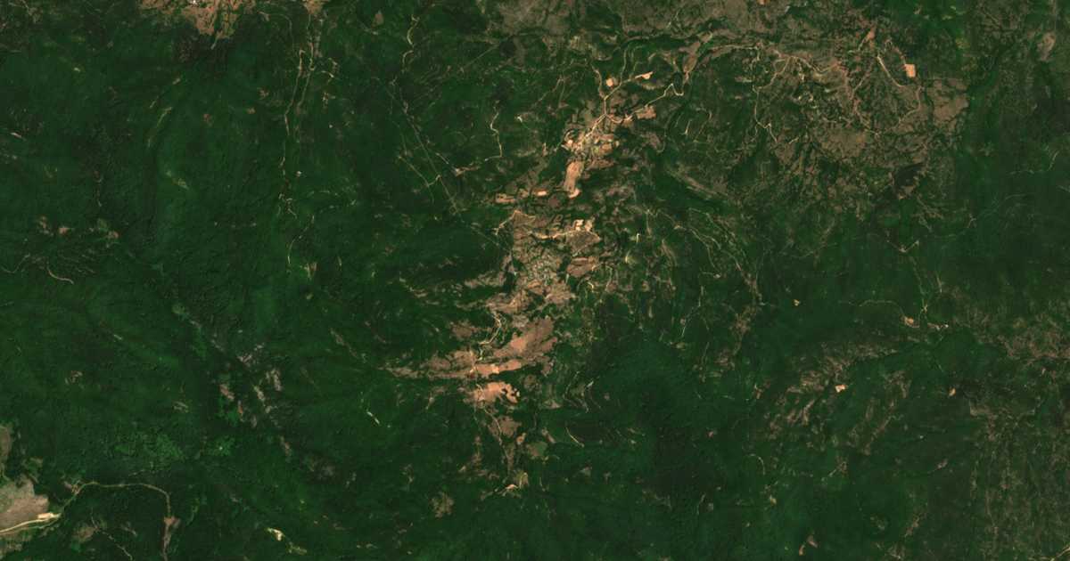 Hartă satelitară: Gorni Iuruți