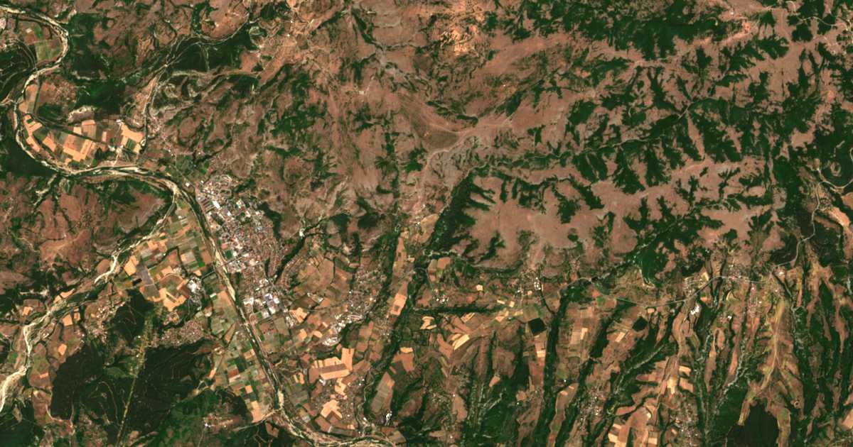 Hartă satelitară: Kamenka