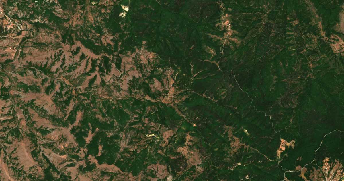 Hartă satelitară: Sbor