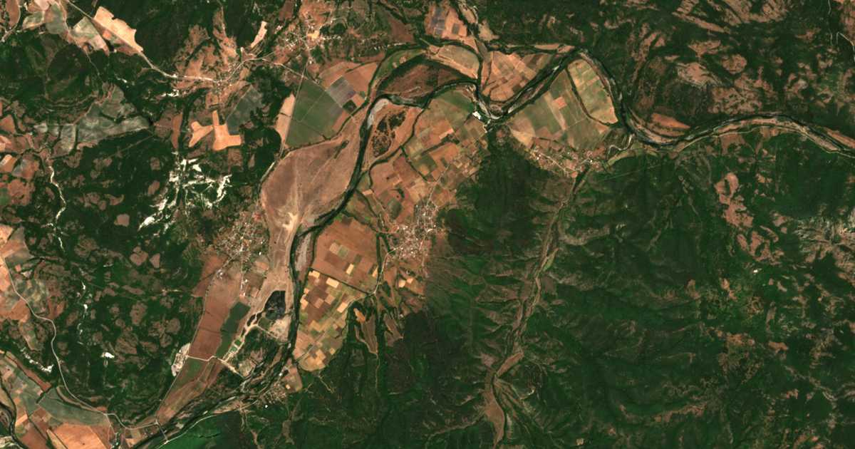 Hartă satelitară: Strandjevo