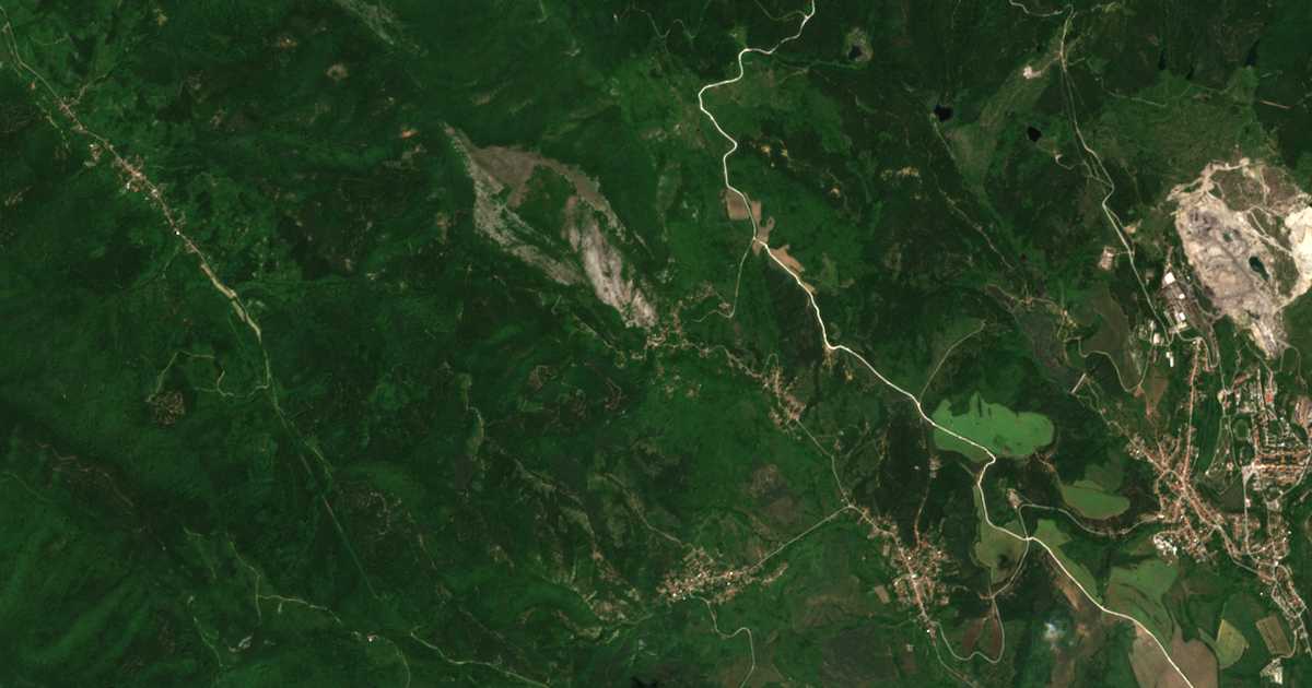 Hartă satelitară: Golema Fucea