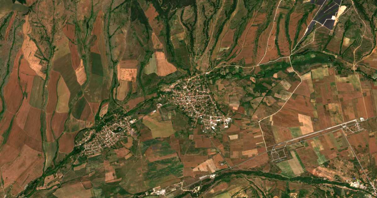 Hartă satelitară: Krainiți