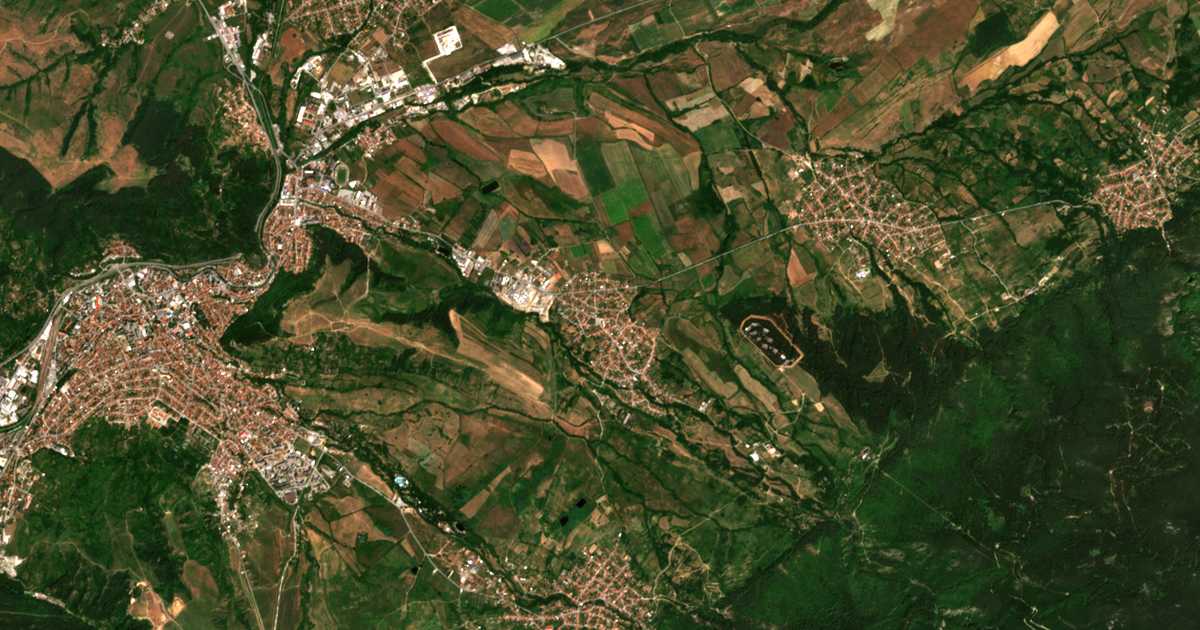 Hartă satelitară: Samoranovo