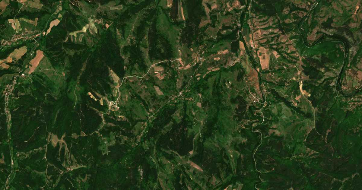 Hartă satelitară: Eremia