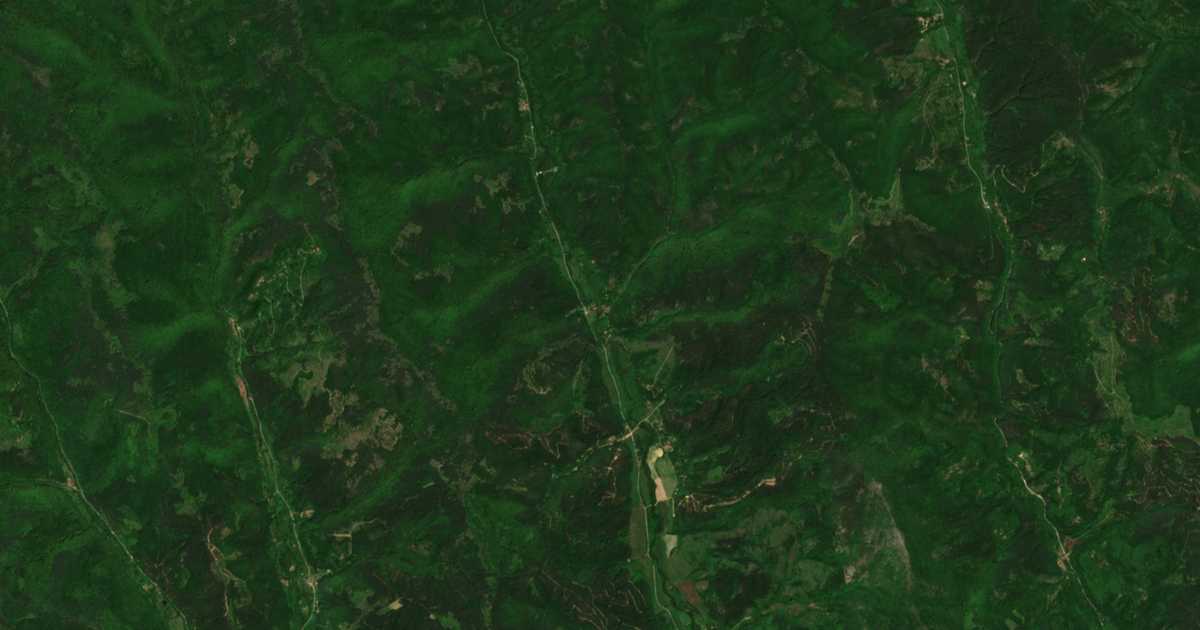 Hartă satelitară: Kosovo