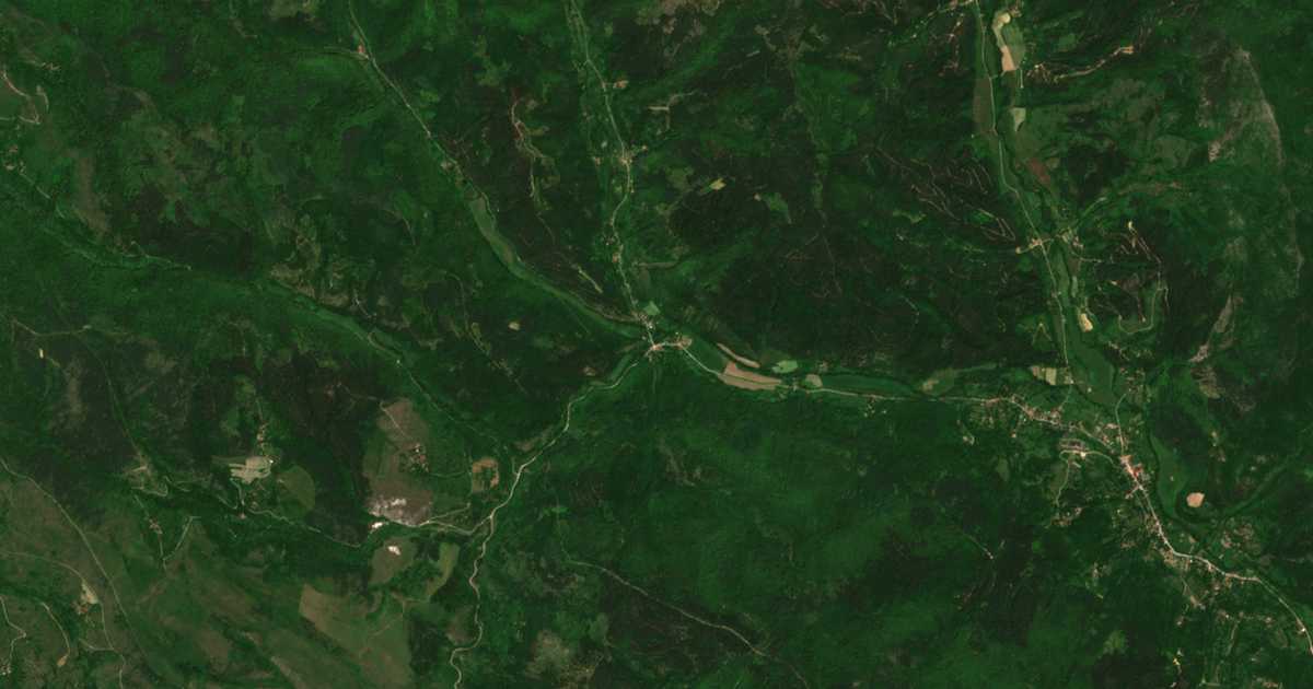 Hartă satelitară: Sredorek