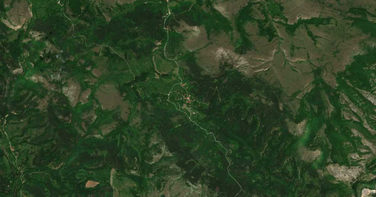 Hartă satelitară: Zlogoș