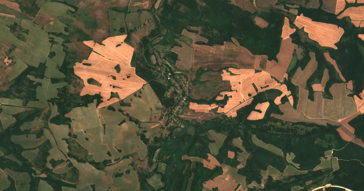 Hartă satelitară: Dragana