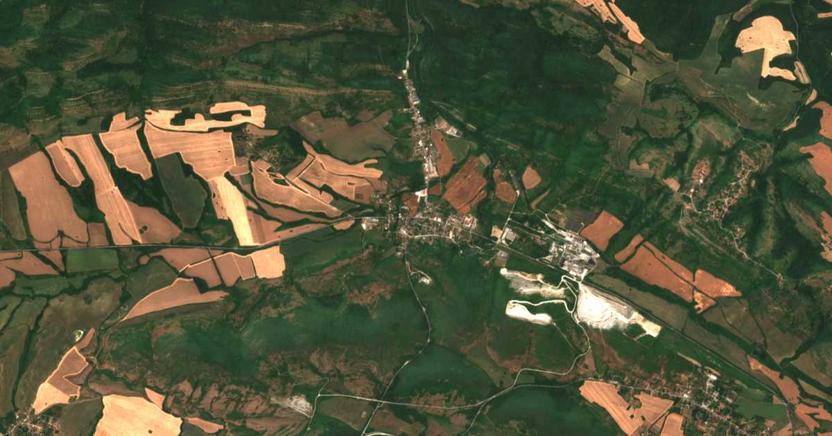 Hartă satelitară: Zlatna Panega