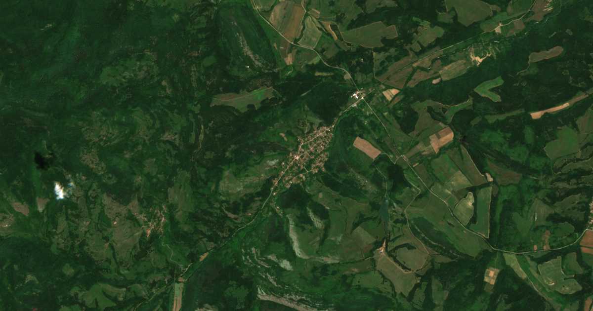 Hartă satelitară: Gaganița