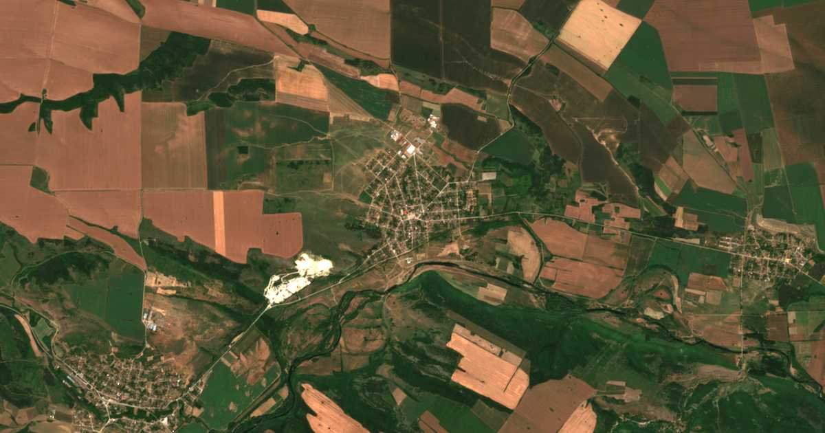 Hartă satelitară: Vladimirovo