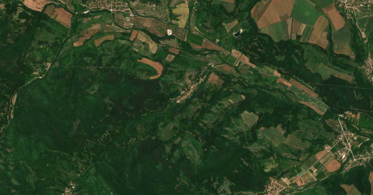 Hartă satelitară: Gorna Kovacița
