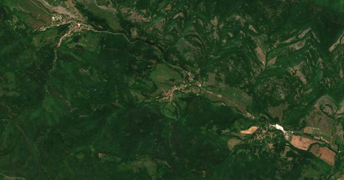 Hartă satelitară: Gorna Luka