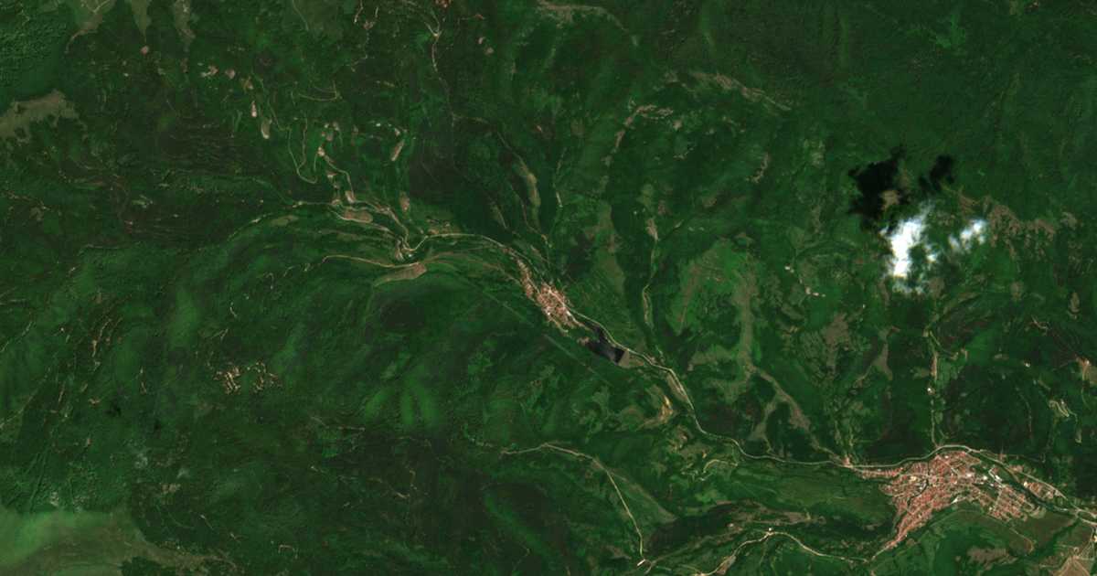 Hartă satelitară: Martinovo