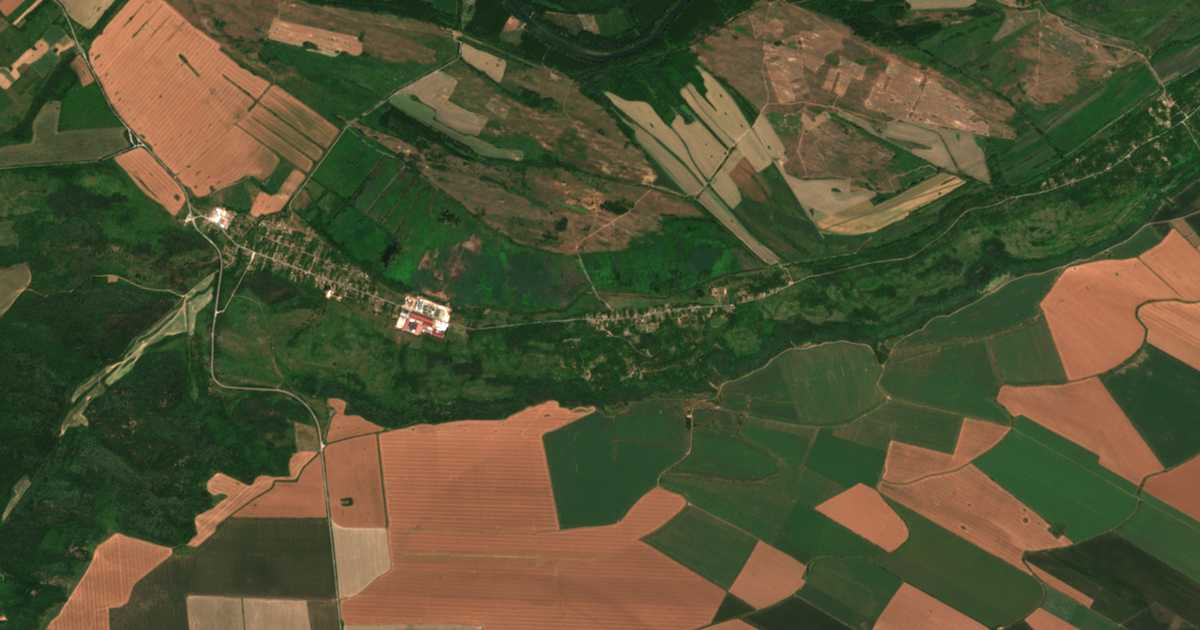 Hartă satelitară: Slivata