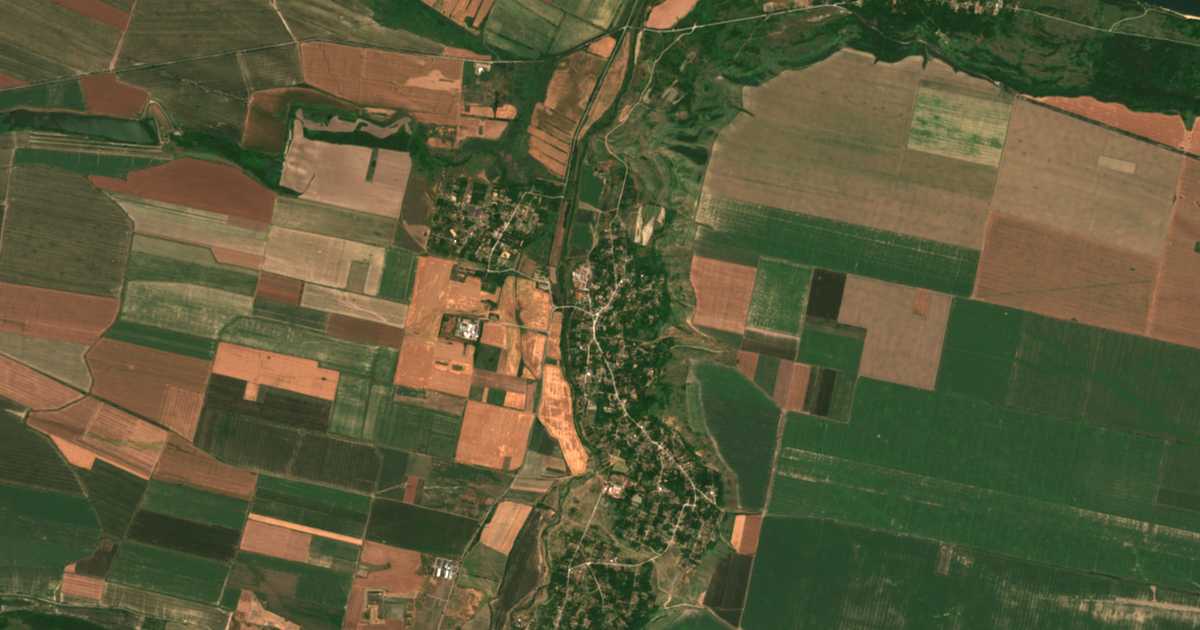 Hartă satelitară: Zlatia