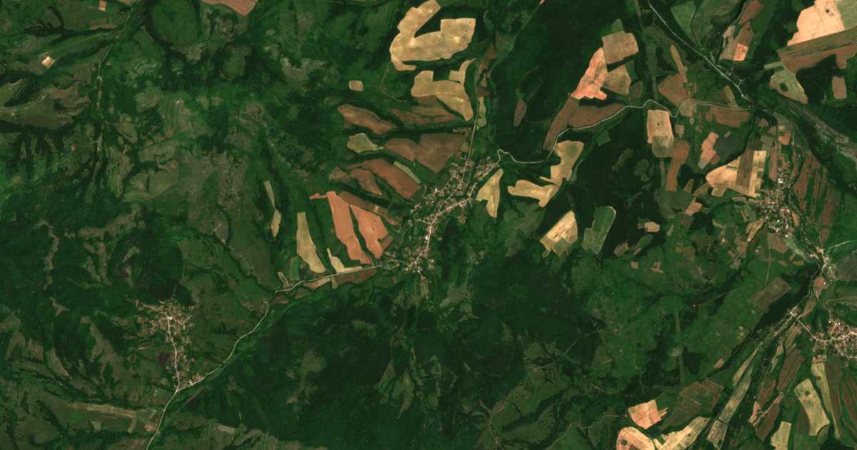 Hartă satelitară: Cerkaski