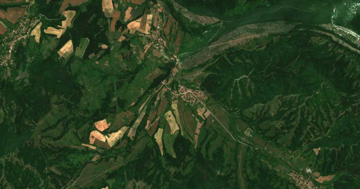 Hartă satelitară: Dolno Ozirovo