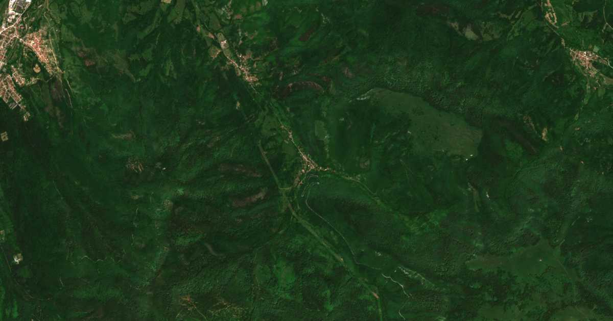 Hartă satelitară: Gorna Bela Recika