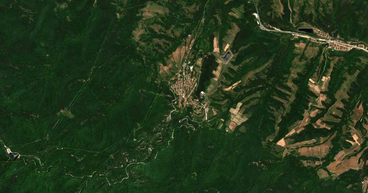 Hartă satelitară: Sestrimo