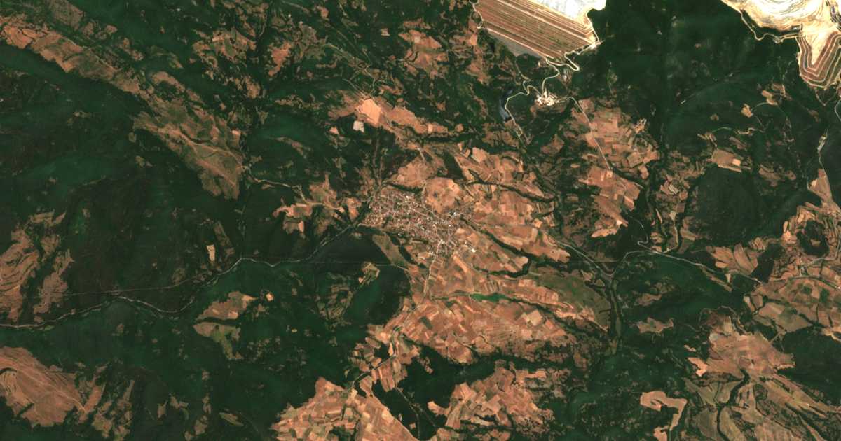 Hartă satelitară: Oboriște