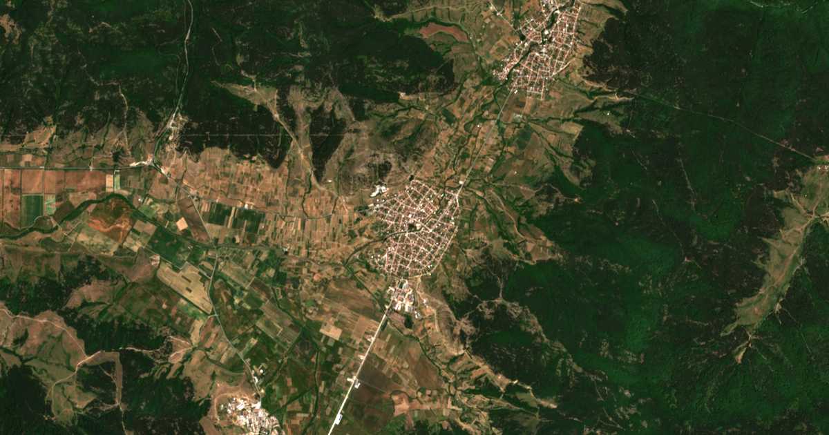 Hartă satelitară: Kostandovo