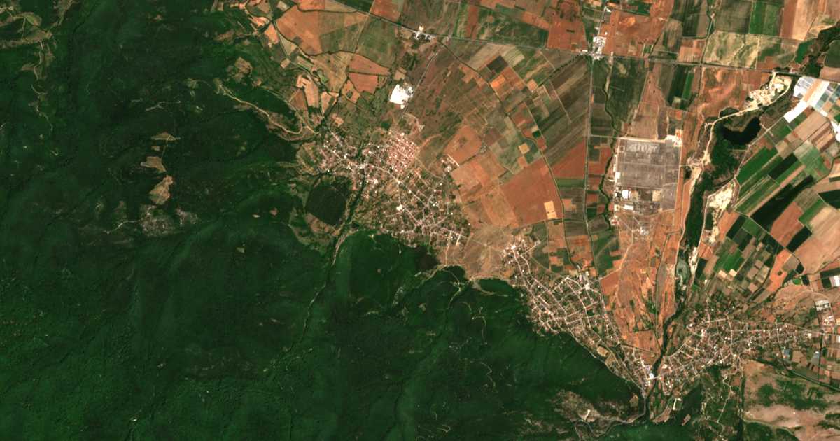 Hartă satelitară: Simeonoveț