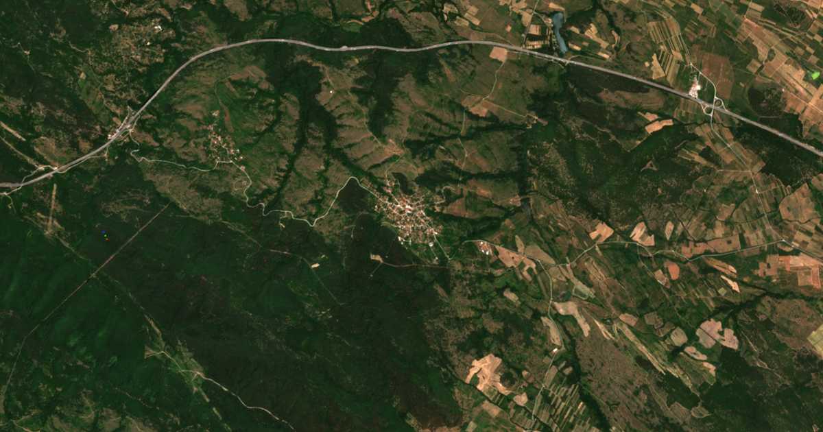 Hartă satelitară: Slavovița