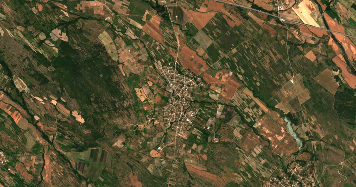 Hartă satelitară: Vinogradeț