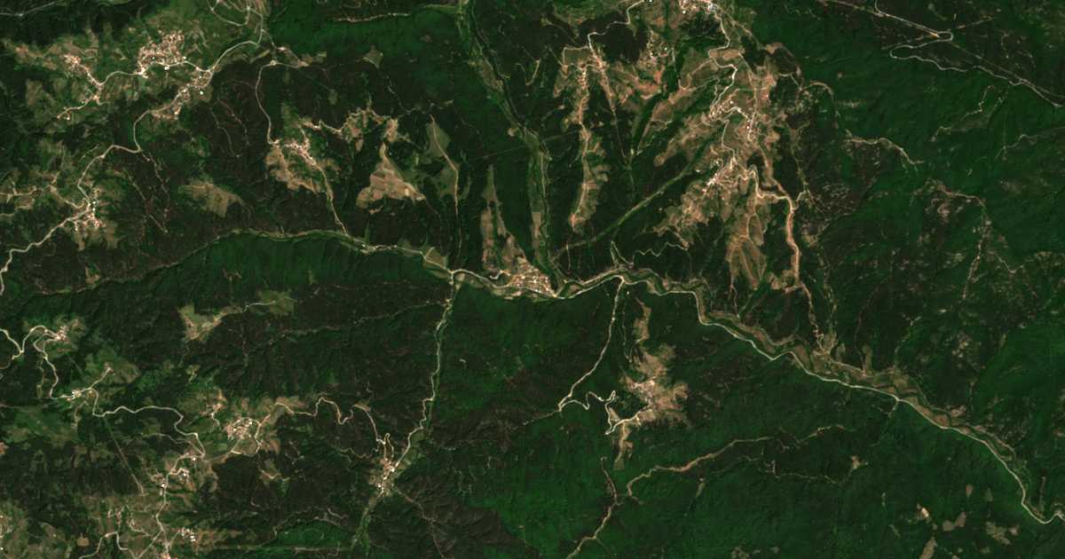 Hartă satelitară: Ablanița