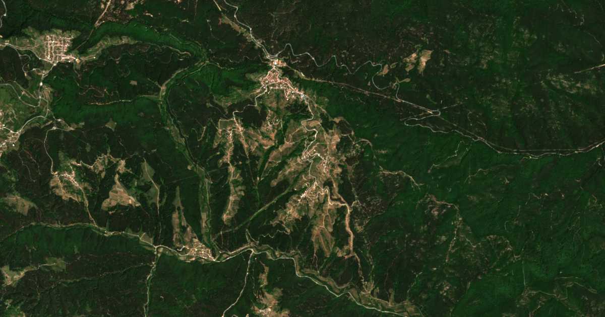 Hartă satelitară: Dolna Dăbeva
