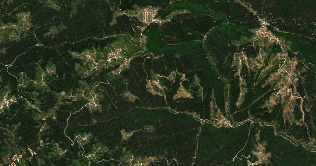 Hartă satelitară: Kandovi