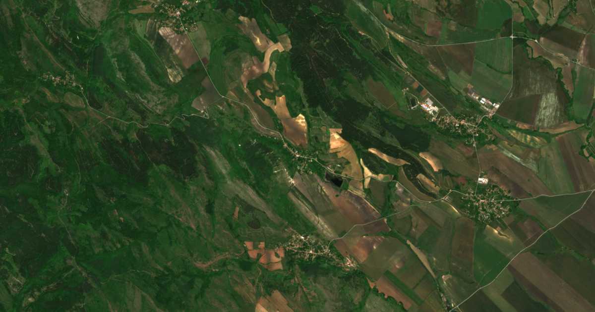 Hartă satelitară: Breznișki Izvor