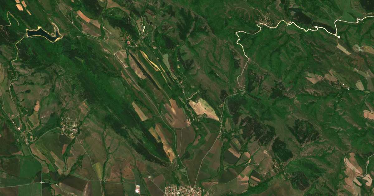 Hartă satelitară: Dolni Romanți