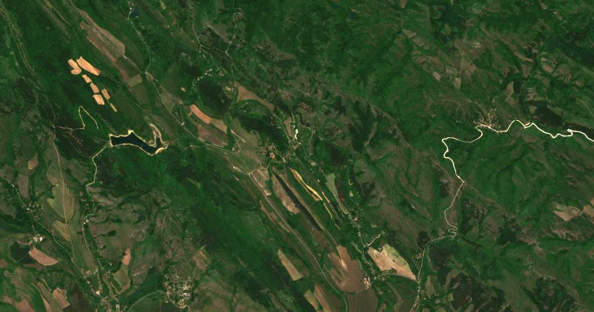 Hartă satelitară: Gorni Romanți