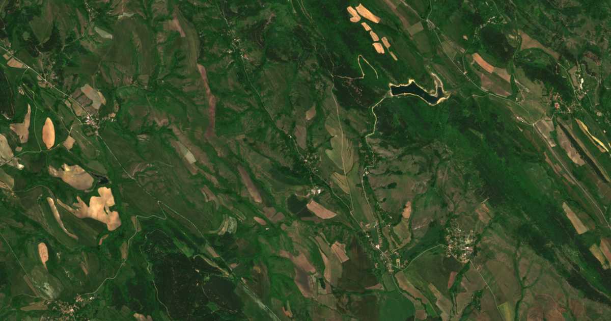 Hartă satelitară: Murtinți