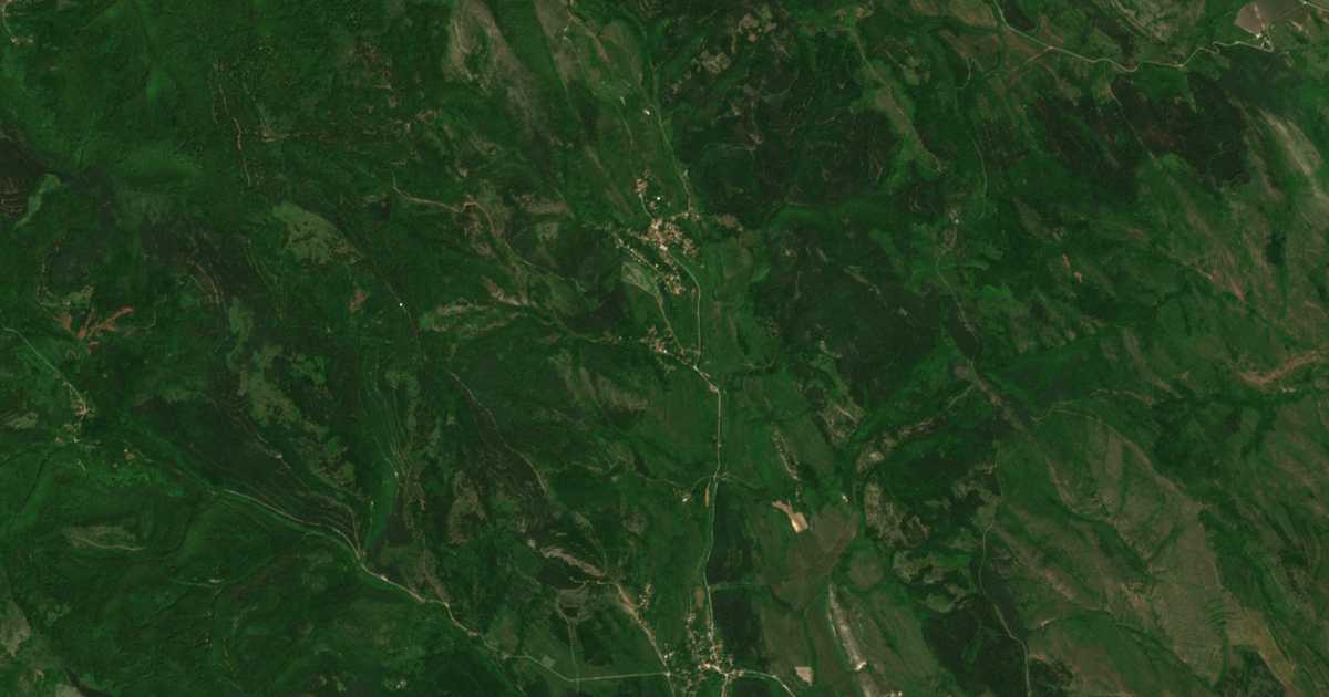 Hartă satelitară: Răjaveț