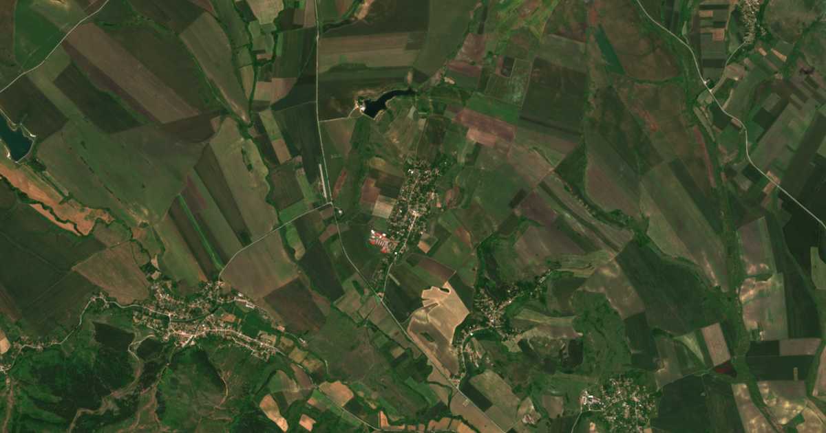 Hartă satelitară: Slakovți